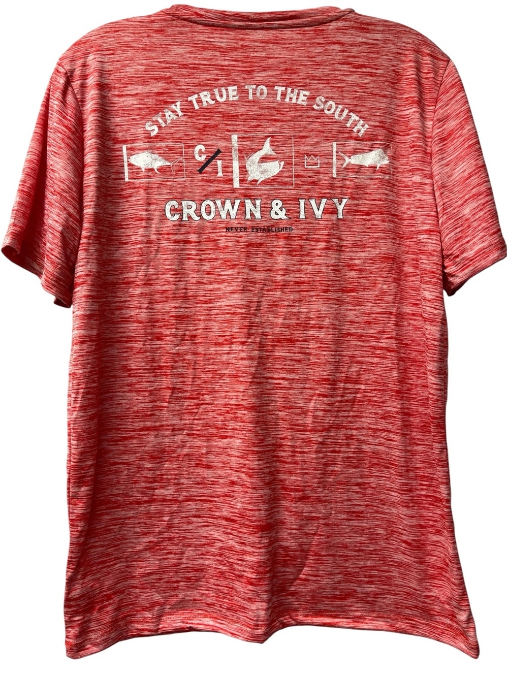 Brand New-Crown & Ivy "Never Established" Boy’s performance graphic tee